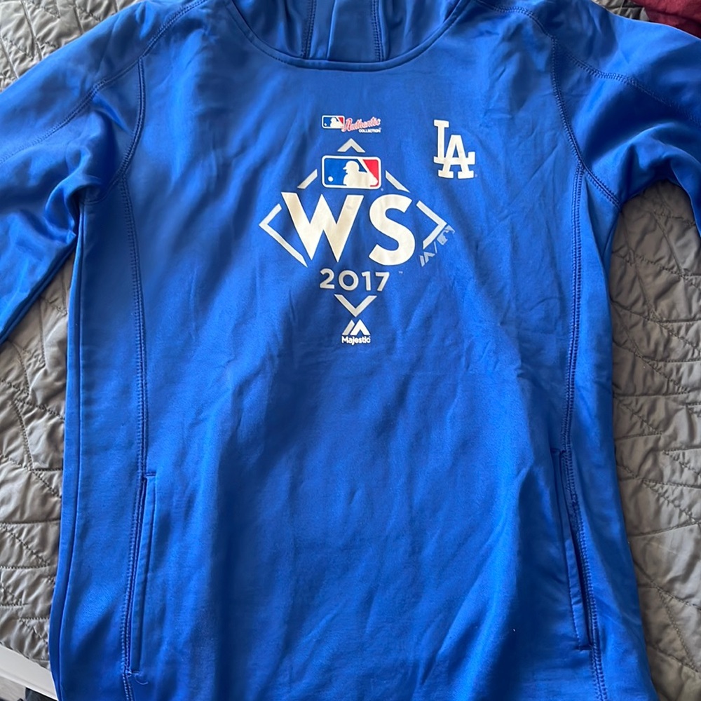 Dodgers 2017 WS hoodie youth large